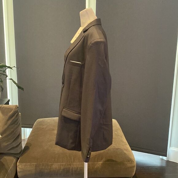 Men’s Mogu Casual Suit Jacket Blazer Slim Fit 2 Button Gray Size 42 NWT - Picture 4 of 10
